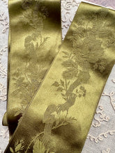 Load image into Gallery viewer, Satin Damask Woven Ribbons &amp; Roses Two Color Choices