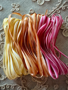 Ombre Embroidery Ribbons