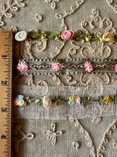 Load image into Gallery viewer, Antique French Hand Made Rococo Trim Three Different