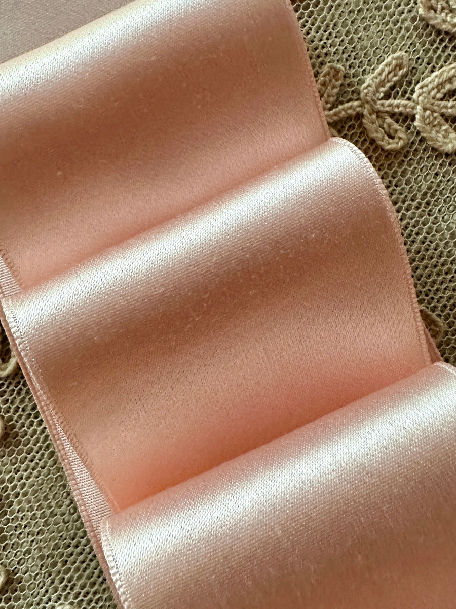 Silk Satin Ribbon Two Inch Width – Vintage Passementerie