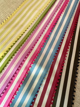 Load image into Gallery viewer, Vintage Swiss Quality Striped Picot Taffeta Ribbon