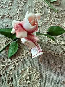 Vintage Pink Millinery Rose Buds