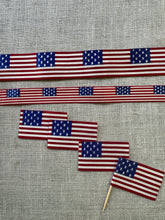 Load image into Gallery viewer, Vintage Silk Patriotic Ribbons