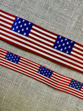 Load image into Gallery viewer, Vintage Silk Patriotic Ribbons