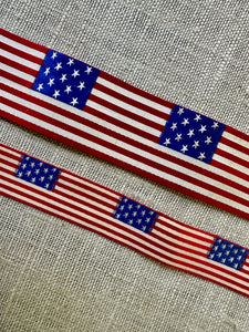 Vintage Silk Patriotic Ribbons