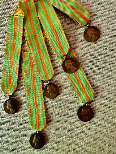 Antique French Patriotic Medal
