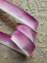 Load image into Gallery viewer, Dark Pink to Light French Ombre Ribbon