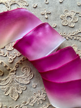 Load image into Gallery viewer, Dark Pink to Light French Ombre Ribbon