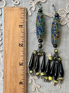 Handmade Gold Metal and Beaded Bobbles Sold Each Piece