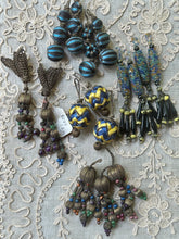 Load image into Gallery viewer, Handmade Gold Metal and Beaded Bobbles Sold Each Piece