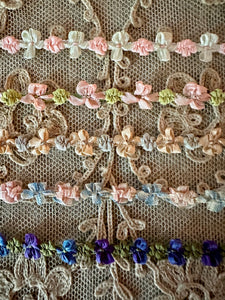 French Silk Rococo Trim Five Different