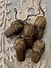 Load image into Gallery viewer, Handmade Gold Metal and Netted Bobbles Sold Each Piece