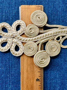 Antique Appliques Silk Soutache Cords