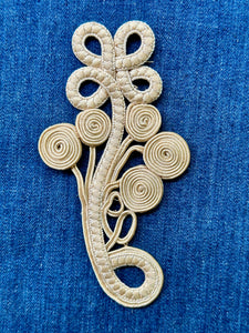 Antique Appliques Silk Soutache Cords