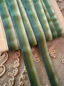 Vintage Ombre Ribbon in Greens