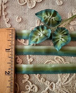 Vintage Ombre Ribbon in Greens