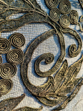 Load image into Gallery viewer, Bronze Metal Cord and Net Applique