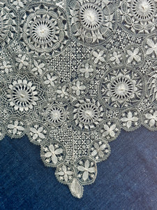 Antique Nanduti Needle Lace Parasol Cover