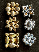 Load image into Gallery viewer, Czech Rhinestone Vintage Buttons Six Different Designs