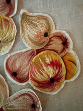 Load image into Gallery viewer, Antique Embroidered Fruit Appliques