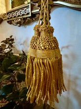 Load image into Gallery viewer, Gold Metal Bullion Tassels