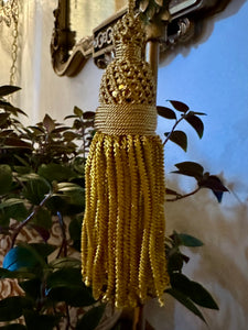 Gold Metal Bullion Tassels