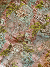 Load image into Gallery viewer, Belle Époque French Floral Brocade Fabric