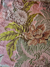 Load image into Gallery viewer, Belle Époque French Floral Brocade Fabric