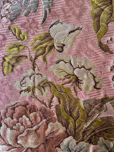 Belle Époque French Floral Brocade Fabric