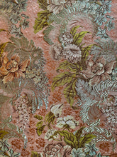 Load image into Gallery viewer, Belle Époque French Floral Brocade Fabric