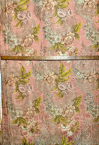 Belle Époque French Floral Brocade Fabric