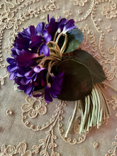 Load image into Gallery viewer, Antique Millinery Violets Three Different