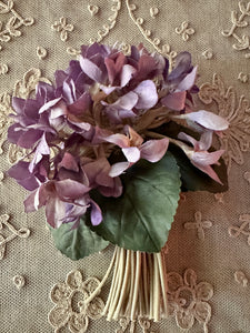 Antique Millinery Violets Three Different