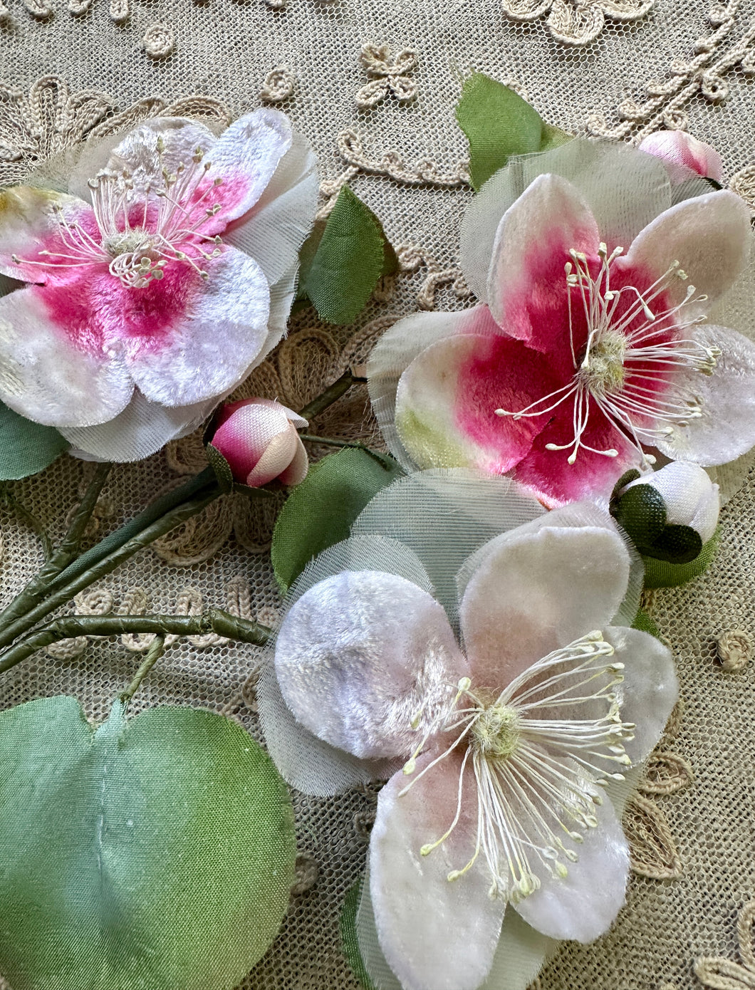 Vintage Millinery Flower Bouquet