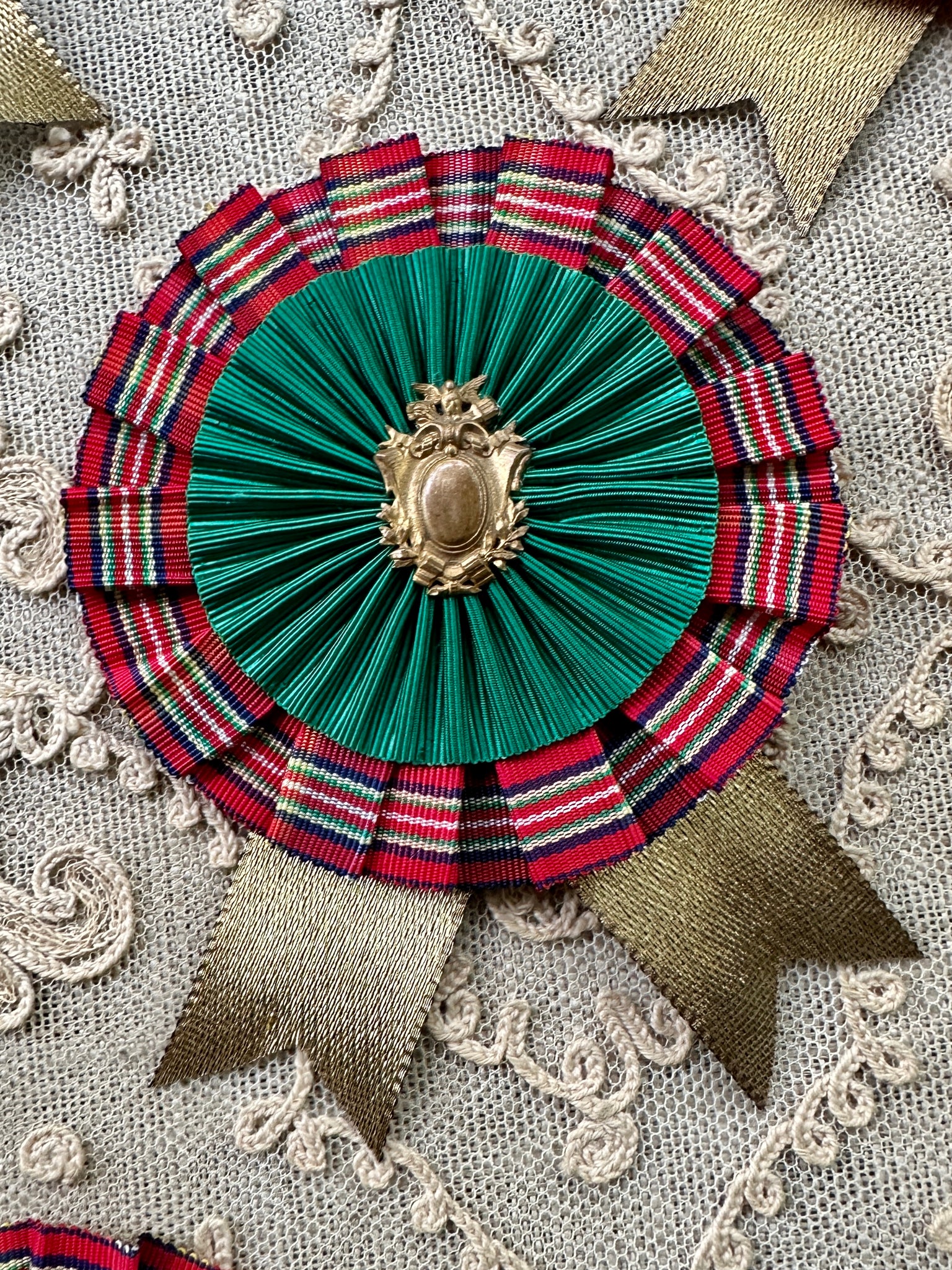 Simple Cockade French Ribbon Cockade – Vintage Passementerie
