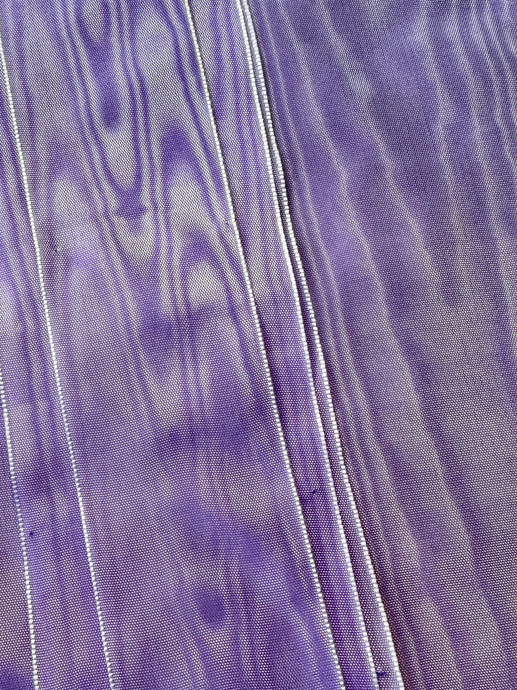 Moiré  Ribbon in Four Different Widths Lavender