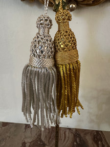 Gold or Silver Metal Bullion Tassels