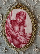 Load image into Gallery viewer, Antique French Toile de Jouy Ornaments