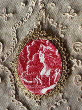 Load image into Gallery viewer, Antique French Toile de jouy Ornaments - Dogs