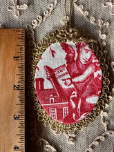 Load image into Gallery viewer, Antique French Toile de jouy Ornaments - Dogs