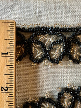 Load image into Gallery viewer, Antique Glass Beaded Trim