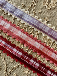 Vintage French Ribbons Three Different Colors