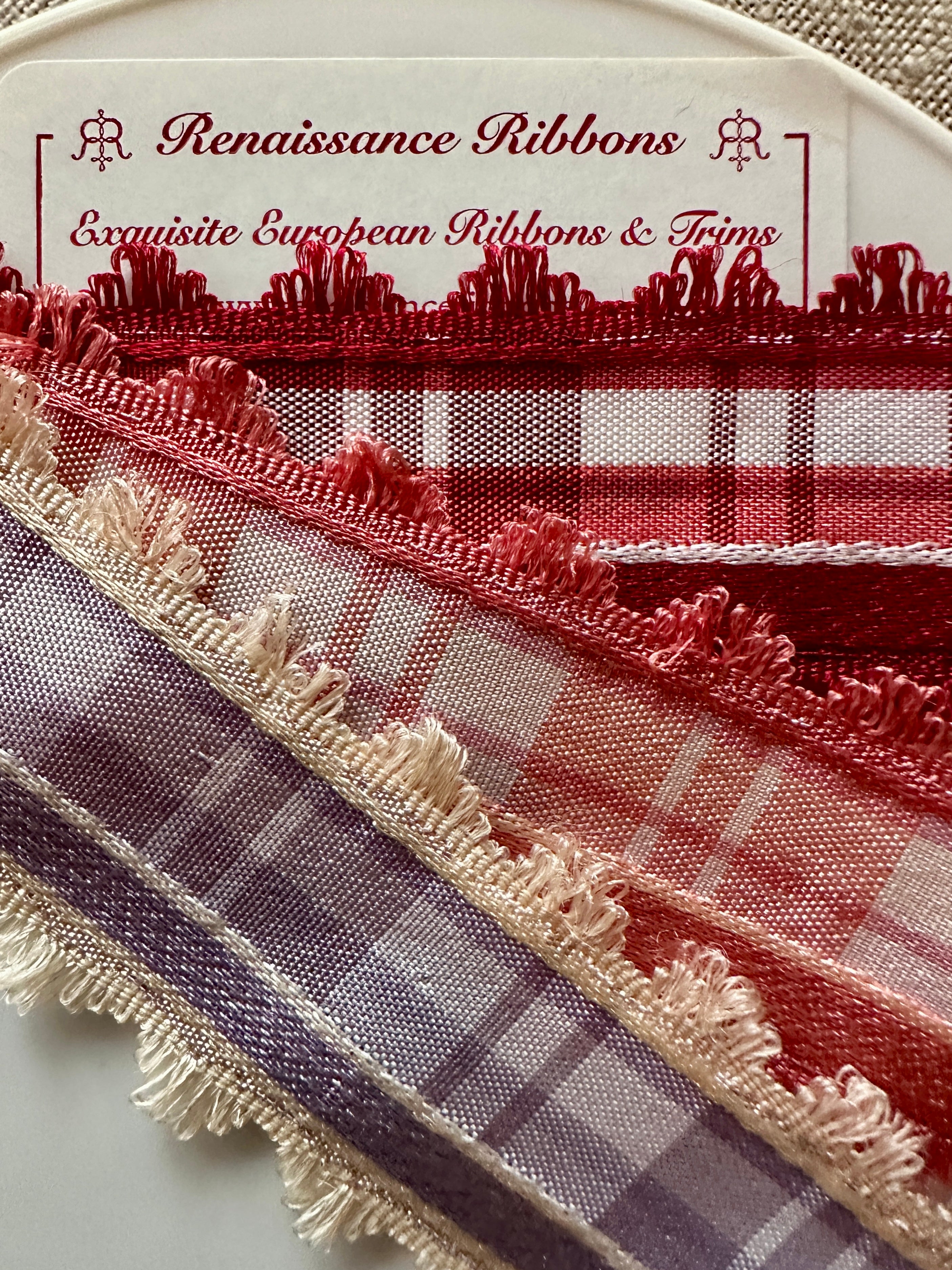 Vintage French Ribbons Three Different Colors – Vintage Passementerie