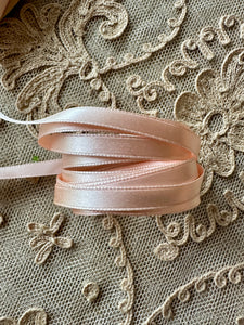 Antique  Satin Ribbon in Two Widths