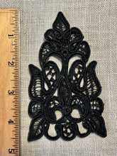 Load image into Gallery viewer, Antique Hand Sewn Cord Applique