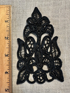 Antique Hand Sewn Cord Applique