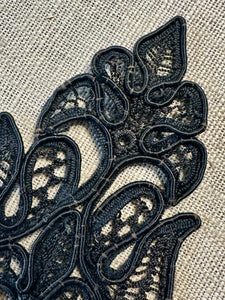 Antique Hand Sewn Cord Applique