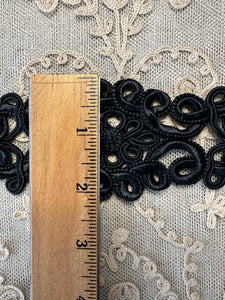 Antique Hand Sewn Cord Appliques