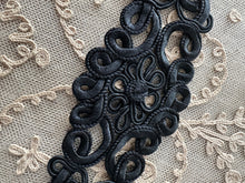 Load image into Gallery viewer, Antique Hand Sewn Cord Appliques