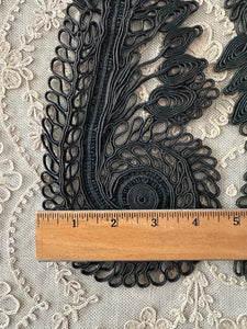 Antique Hand Sewn Applique Pair